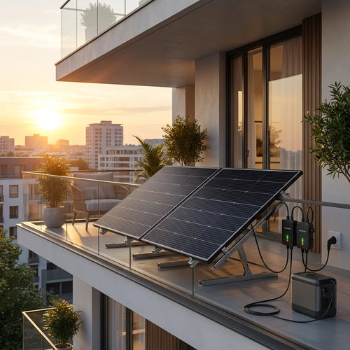 ZenithPulse™ Balcony Pro 800 - Plug-and-Play Solar Kit