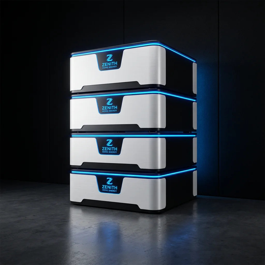 ZenithPulse™ Home Stack 10 - 10kWh Modular Energy Storage