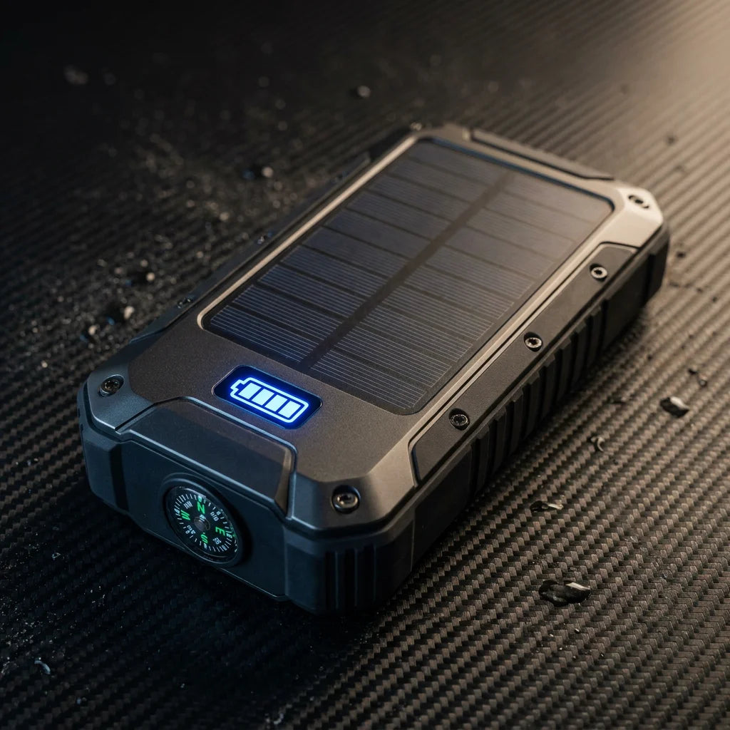 ZenithPulse PulseCore 30k - 30,000mAh Rugged Solar Power Bank